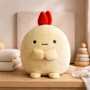 RARE NWT 14" Sumikko Gurashi Ebifurai No Shippo Fried Shrimp Tail Plush Toy
